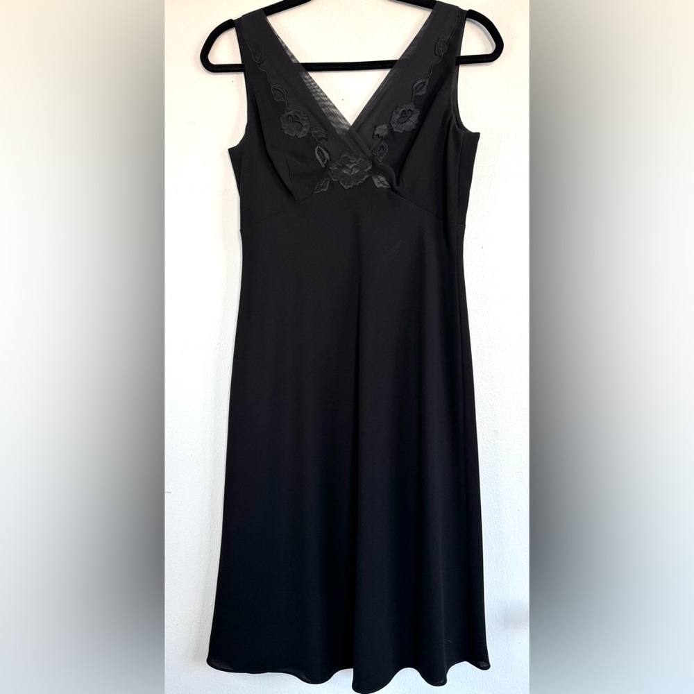 Ann Taylor Black Dress (2)